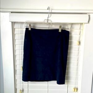 J. Crew Blue Knee-Length Pencil Skirt